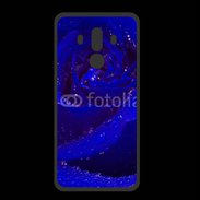 Coque  Huawei MATE 10 PRO PREMIUM Fleur rose bleue