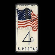Coque  Huawei MATE 10 PRO PREMIUM Timbre vintage USA