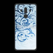 Coque  Huawei MATE 10 PRO PREMIUM Fond tribal bleu