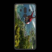 Coque  Huawei MATE 10 PRO PREMIUM Hélicoptère R44