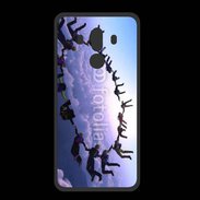 Coque  Huawei MATE 10 PRO PREMIUM Formation en cercle de parachutistes