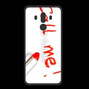 Coque  Huawei MATE 10 PRO PREMIUM Call me en rouge à lèvres