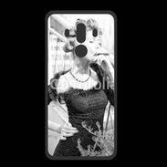 Coque  Huawei MATE 10 PRO PREMIUM Aristocrate en noir et blanc