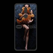 Coque  Huawei MATE 10 PRO PREMIUM Femme glamour câlin nounours