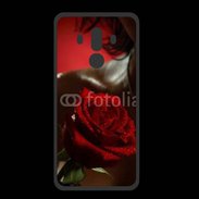 Coque  Huawei MATE 10 PRO PREMIUM Belle rose rouge 500