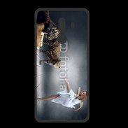Coque  Huawei MATE 10 PRO PREMIUM Danseuse avec tigre