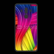 Coque  Huawei MATE 10 PRO PREMIUM Fibres de couleur