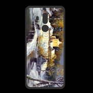 Coque  Huawei MATE 10 PRO PREMIUM Peinture village rural