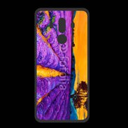 Coque  Huawei MATE 10 PRO PREMIUM Peinture de champs de lavande 