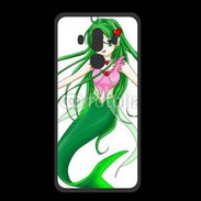 Coque  Huawei MATE 10 PRO PREMIUM Fille manga verte