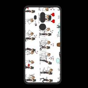 Coque  Huawei MATE 10 PRO PREMIUM Bande dessinée de mariés