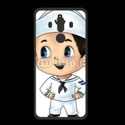Coque  Huawei MATE 10 PRO PREMIUM Cute cartoon illustration of a sailor