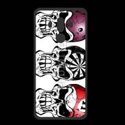 Coque  Huawei MATE 10 PRO PREMIUM Tête de mort billard