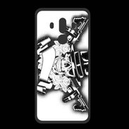 Coque  Huawei MATE 10 PRO PREMIUM Tête de mort Gangster