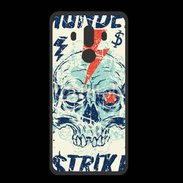 Coque  Huawei MATE 10 PRO PREMIUM Tête de Mort Thunder Strike