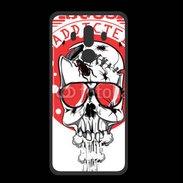 Coque  Huawei MATE 10 PRO PREMIUM Tête de Mort Bug Addicted