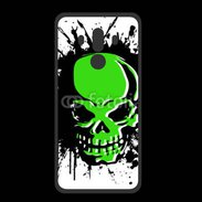 Coque  Huawei MATE 10 PRO PREMIUM Tête de mort en vert et noir