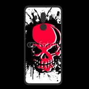 Coque  Huawei MATE 10 PRO PREMIUM Tête de Mort en Rouge et Noir