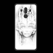 Coque  Huawei MATE 10 PRO PREMIUM Guerrière en dessin 10