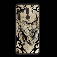 Coque  Huawei MATE 10 PRO PREMIUM Visage tatouée et percée 60