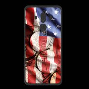 Coque  Huawei MATE 10 PRO PREMIUM Drapeau et monnaie américaine