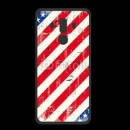 Coque  Huawei MATE 10 PRO PREMIUM USA texture vintage