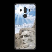 Coque  Huawei MATE 10 PRO PREMIUM Monument USA Roosevelt et Lincoln