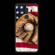 Coque  Huawei MATE 10 PRO PREMIUM Passion Baseball USA 60