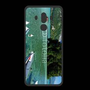 Coque  Huawei MATE 10 PRO PREMIUM Barques sur le lac d'Annecy