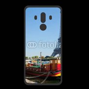 Coque  Huawei MATE 10 PRO PREMIUM Tour Eiffel vue des bords de Seine