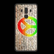 Coque  Huawei MATE 10 PRO PREMIUM Peace and love graffiti