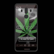 Coque  Huawei MATE 10 PRO PREMIUM Téléphone Cannabis