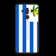 Coque  Huawei MATE 10 PRO PREMIUM Drapeau Uruguay cannabis 2