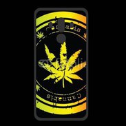 Coque  Huawei MATE 10 PRO PREMIUM Grunge stamp with marijuana leaf