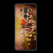 Coque  Huawei MATE 10 PRO PREMIUM Groupe de hippie dans les champs