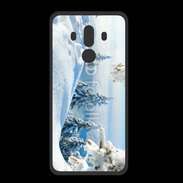 Coque  Huawei MATE 10 PRO PREMIUM Paysage hiver 