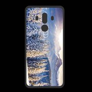 Coque  Huawei MATE 10 PRO PREMIUM Montagne enneigée et ensoleillée