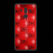 Coque  Huawei MATE 10 PRO PREMIUM Capitonnage cuir rouge