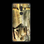 Coque  Huawei MATE 10 PRO PREMIUM Phare et bateau Vintage