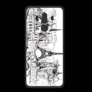 Coque  Huawei MATE 10 PRO PREMIUM La France rurale vintage