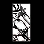 Coque  Huawei MATE 10 PRO PREMIUM Dessin de cycliste