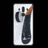 Coque  Huawei MATE 10 PRO PREMIUM Crosse et palet de Hockey sur glace