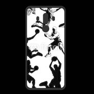 Coque  Huawei MATE 10 PRO PREMIUM Silhouette de basketeur