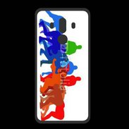 Coque  Huawei MATE 10 PRO PREMIUM Illustration mêlée de rugby