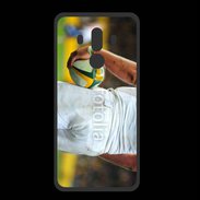 Coque  Huawei MATE 10 PRO PREMIUM Rugbyman avec ballon
