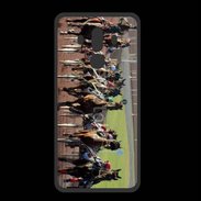 Coque  Huawei MATE 10 PRO PREMIUM Arrivée de course de trot en sulky