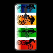 Coque  Huawei MATE 10 PRO PREMIUM Figures en BMX 
