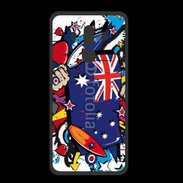 Coque  Huawei MATE 10 PRO PREMIUM Graffiti Australie rugby