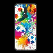 Coque  Huawei MATE 10 PRO PREMIUM football en couleurs 800