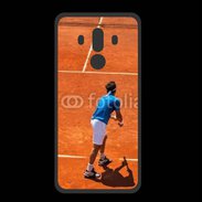Coque  Huawei MATE 10 PRO PREMIUM Match de tennis sur terre battue : service